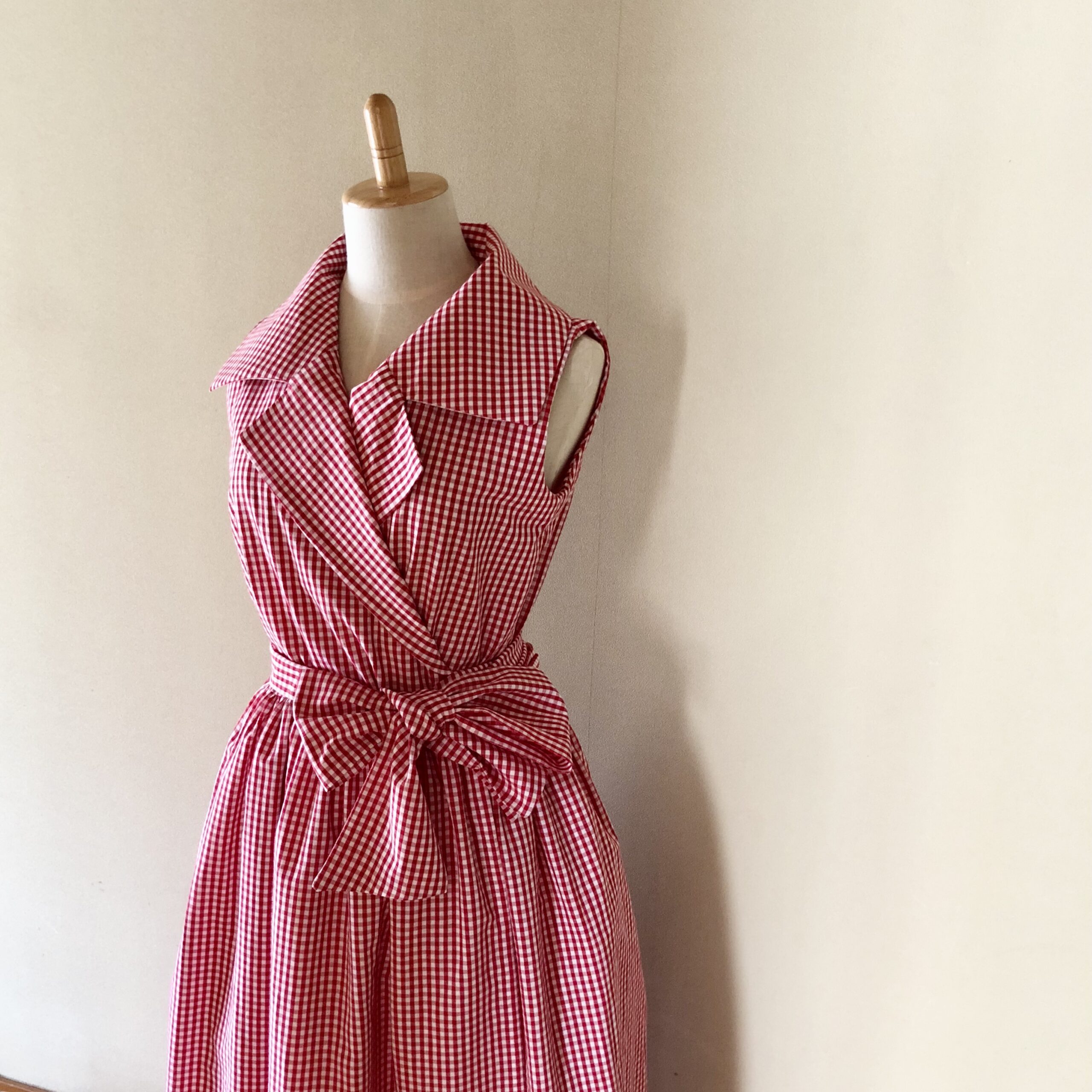 茅木真知子さんのパターンで作ったドレス メゾン オルキデ